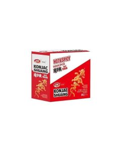WeiLong Konjac Spicy Strips - 20 Packs of Hot & Fragrant Snack Sticks, 360g