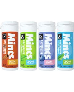 DC24 DAILY CARE Xylitol Mints - Sugar Free, Low-Calorie Breath Mints with Erythritol, Assorted Flavors, Pack of 4
