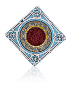 ZARCHIN Super Negin Saffron 3gm Wooden Gift Box (Blue)