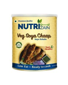 Nutrizain Veg Soya Chaap Kebabs, 850 Gm