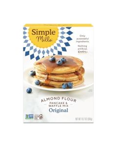 Simple Mills Almond Flour Pancake Waffle Mix Original Gluten Free Plant Based Paleo Friendly Breakfast 107 Ounce Pack of 1