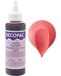 DecoPac Guava Trend Premium Gel Color for Cake Decorations - 4 Fl Oz
