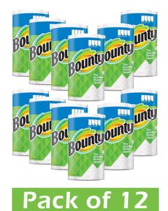 12-Piece Plus Select-A-Size Paper Kitchen Towel Tissue With 2-Ply Sheets Per Roll