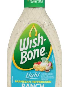 Wish-Bone Light Parmesan Peppercorn Ranch Dressing, 15 FL oz