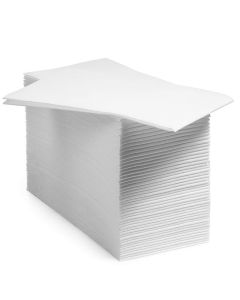 200 BloominGoods Disposable Bathroom Napkins SingleUse LinenFeel Guest Towels ClothLike Hand Tissue Paper White 12 x 17 Pack of 200 Made In USA
