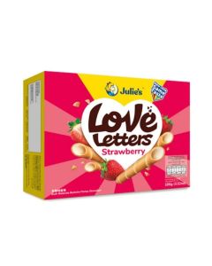 Love Letters Strawberry Wafer Rolls