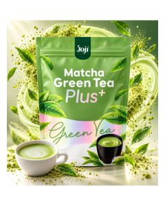 Matcha Green Tea Plus 15g x 10 Sachets / Premium Japanese Style Matcha Drink No Cholesterol