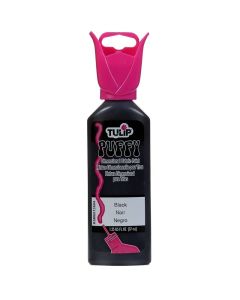 Tulip Dimensional Fabric Paint 114 OuncesPuffyBlack