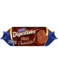 McVitie's Digestives Milk Chocolate Biscuits 266g