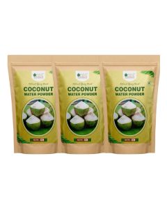500gm Coconut Water Powder Natural Spray Dried Great For Hydration Instant Mix pack of 3