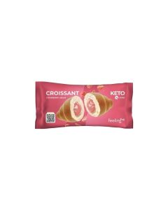 Feeling Ok Croissant Strawberry Cream + Protein - 50g