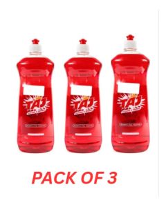 TAJ 1L x3 Strawberry Dishwashing Liquid PET Eco Pack Anti-Grease Kitchen Cleaner