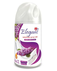 Crisp Linen and Lilac Automatic Refill Spray Air Freshener 250ml