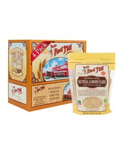 Bobs Red Mill Natural Almond Flour 16oz Pack of 4 Non GMO Vegan Paleo Friendly Keto Friendly Kosher