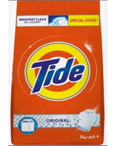 Tide Washing Powder HS Original Pack of 4 x 5Kg Blue Blue