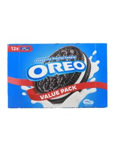 Oreo Original Chocolate And Vanilla Cream Cookies Multipack- 12X36.8gm