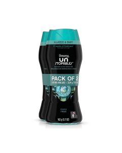 Downy Unstopables In-Wash Scent Booster Pearls, Fresh, 162g (Pack of 2) - 324g Total