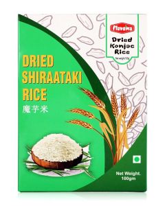 Flavoma Dried Shiraataki Konjac Rice, 100g - Ultra Low-carb, Keto-Friendly