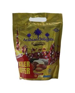 Arabian Delights Chocodate, Golden Roasted Almond & Covered with Chocolates, Assorted Chocolates- 460gms