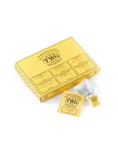 Empire Tea Selection / 6 Varieties / Exclusive Tea Blends / 30 Hand Sewn Cotton Tea Bags / Gift Set