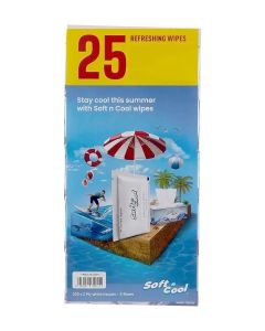Soft N Cool 2 Ply Tissues 5 Boxes With Wet Wipes