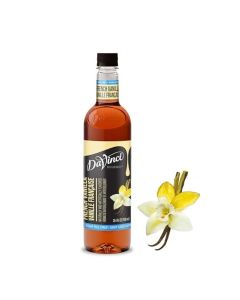 DaVinci Gourmet SugarFree French Vanilla Syrup 254 Fluid Ounces Pack of 1