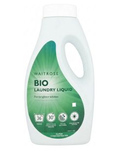 Bio Laundry Liquid For Brighter Whites 36 Washes 900 ML