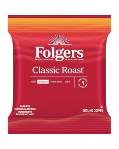 Folgers Classic Roast Medium Roast Ground Coffee 4215 Ounce Fraction Packets frac Packs