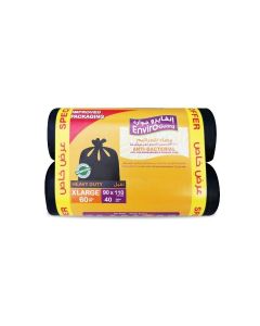 Anti Bacterial Heavy Duty XL Garbage Bag Rolls