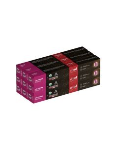 Nespresso Compatible Aluminium Capsules) - Organic Colombian, Pack of 9 (90 Capsules)