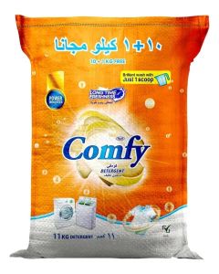 Feah Comfy Detergent Powder 11kg - High-Performance Laundry Detergent for Powerful Deep Cleaning, Color Protection, Long-Lasting Fresh Fragrance, Family Pack for All Washing Machines