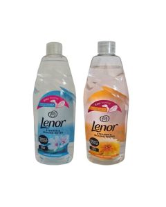 Lenor Lenor Ironing Water 1L Pack of 2 (Summer Breeze + Spring Awakening) – Steam Iron & Garment Steamer Water, Anti-Limescale Fresh Laundry Fragrance
