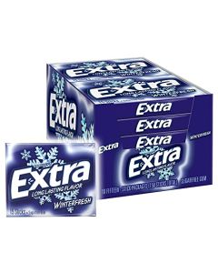 EXTRA Gum Winterfresh Sugar Free Chewing Gum Bulk Pack 15 Stick 10 Pack