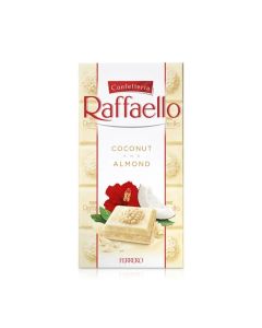 Raffaello Coconut & Almond White Chocolate Bar 90Gm