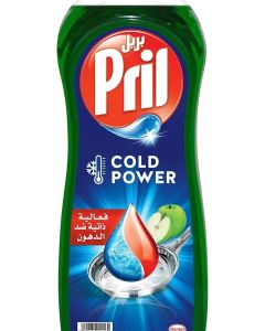 Pril Cold Water Dishwashing Liquid, Apple, 1 Liter