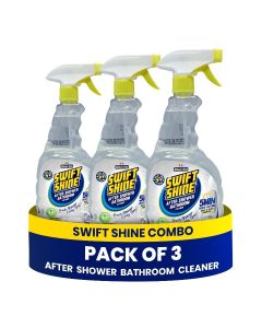 3 pcs Bathroom Cleaner Spray - 946ml x 3 - Multi-Surface Spray with Quick Action Formula for Grease, Stains & Build Up Dirt Removal for Shiny Floor, Sink, Toilet & Drain