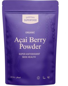 Everyday Superfood Organic Acai Berry Powder 50g Freez Dried Brazil Origin No fillers Use in Frozen Acai Bowl