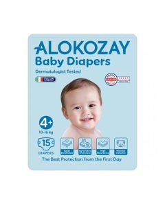 Premium Baby Diapers - Size 4+ 10-16 Kg