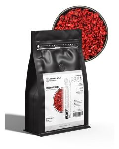 AWAFI MILL Pomegranate Seed (Whole Anardana) / Tangy-Sweet Dried Seeds for Chutneys, Chole, Achar, Spice Rubs, Salads and Baking - 500 g / 17.6 Oz
