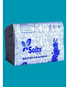 Softx SN10 M-fold Tissues for Public Restrooms and Bathrooms, 20 Tissues