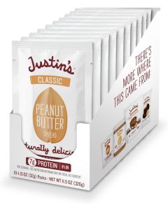 Justin's Classic Peanut Butter Squeeze Pack