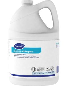 Diversey Soft Care All Purpose Liquid, Gentle Floral, 1 Gal Bottle, 4/carton