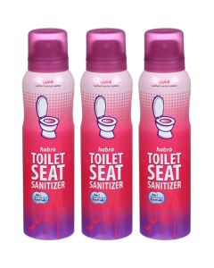 Toilet Seat Sanitizer Spray - 150ml Pack of 3