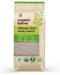 Organic Tattva Organic Urad Dal Whole White 500g