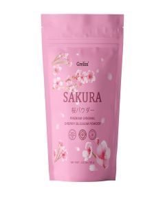 GRELIM Sakura Powder Premium Original Cherry Blossom Powder for Baking,Made in Kanagawa Great for Springtime Beverage, 4.23 Oz