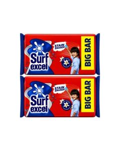 Surf Excel Stain Eraser Laundry Bar Soap 250g, Pack of 2