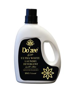 Ultra White Liquid Laundry Detergent, Signature Fragrance, 2L