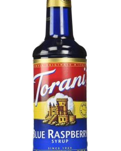 Torani Blue Raspberry Syrup - 750 ml Bottle