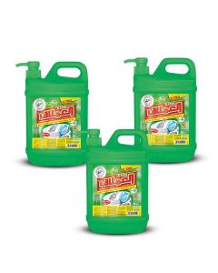 Ultra Dishwashing Liquid, Apple, 1800ml pack of 3