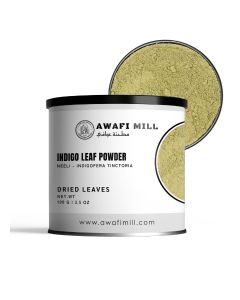AWAFI MILL Indigo Leaf Powder 100g / Neel / Indigofera tinctoria